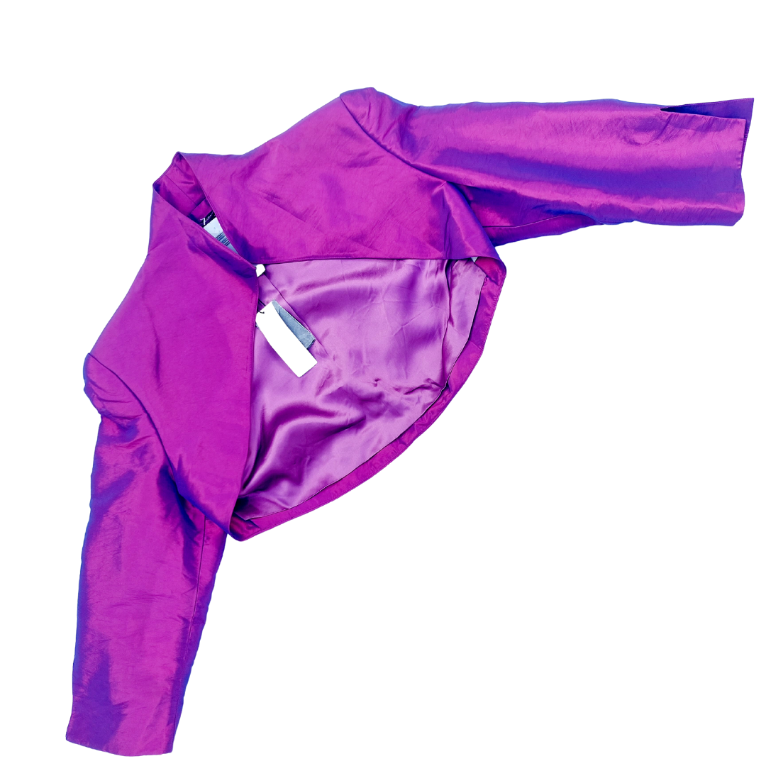 Pink bolero jacket for wedding hot sale