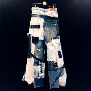 CHAOS | PATCHWORK JEAN - L