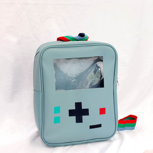 BLUE CALCULATOR BACKBAG
