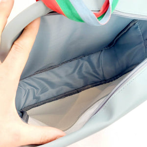 BLUE CALCULATOR BACKBAG