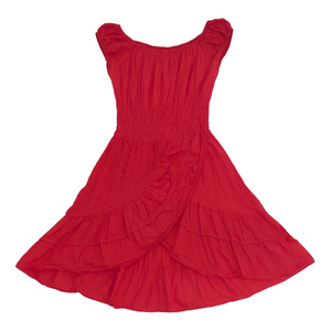 VINTAGE RED LOLITA DRESS - L