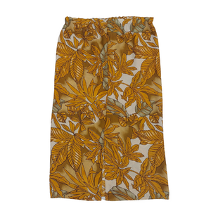 VINTAGE TROPICAL FLORAL SKIRT - UK12/14