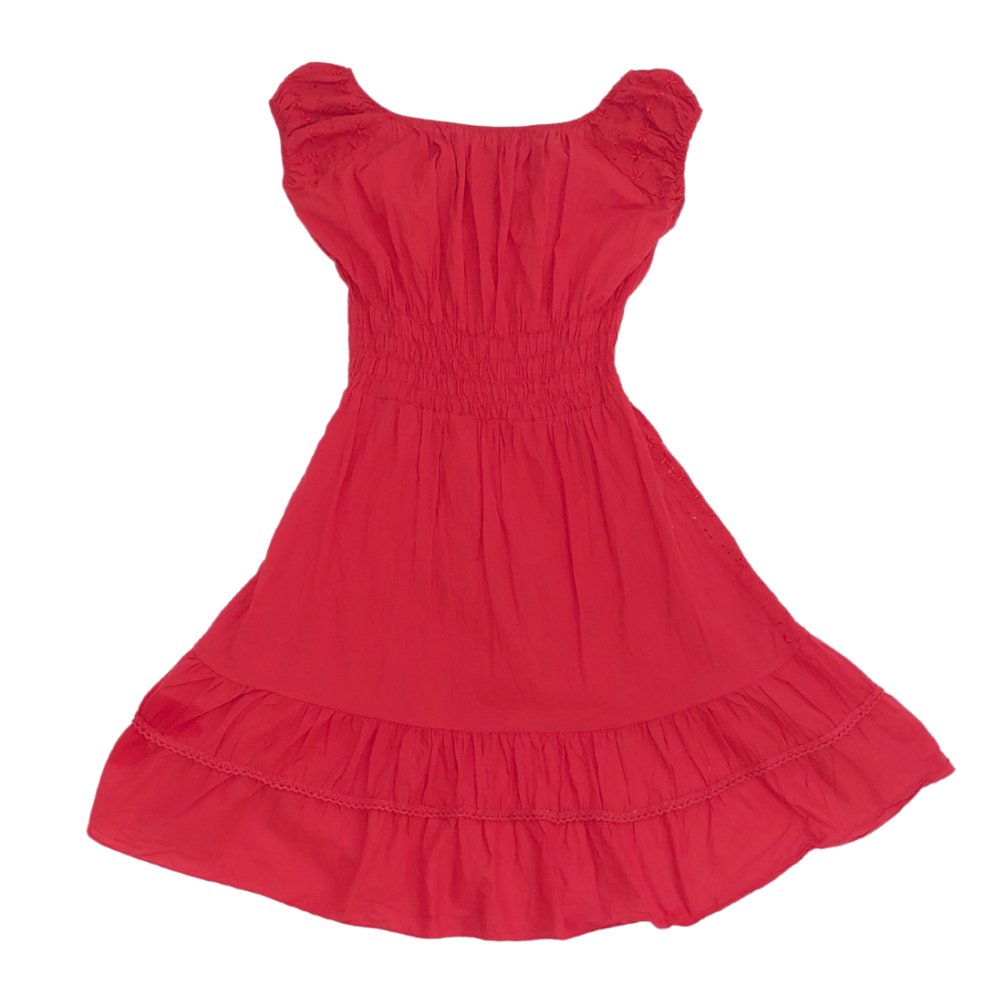 VINTAGE RED LOLITA DRESS - L