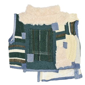 CHAOS | PATCHWORK GILET - M / L