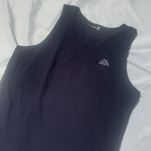 90S VINTAGE NAVY VEST TOP-XL