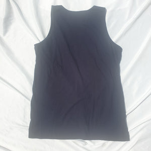 90S VINTAGE NAVY VEST TOP-XL