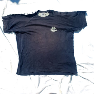 VINTAGE NAVY KAPPA T-SHIRT-XL