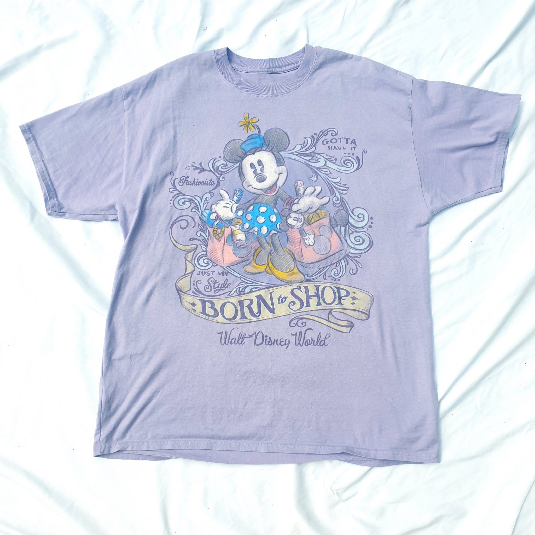VINTAGE PASTEL DISNEY T-SHIRT-XL