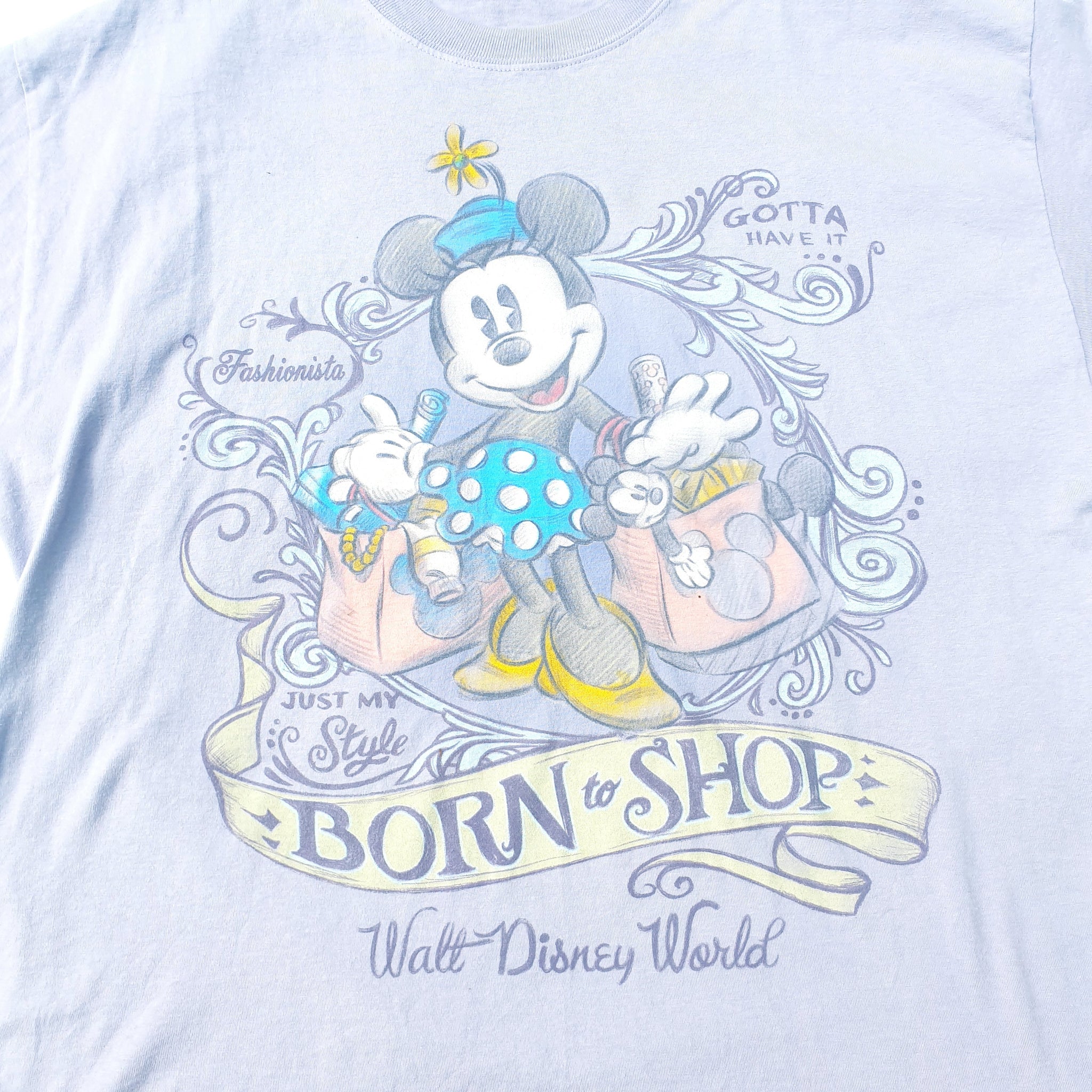 VINTAGE PASTEL DISNEY T-SHIRT-XL
