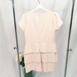 PASTEL PINK DRESS-UK16