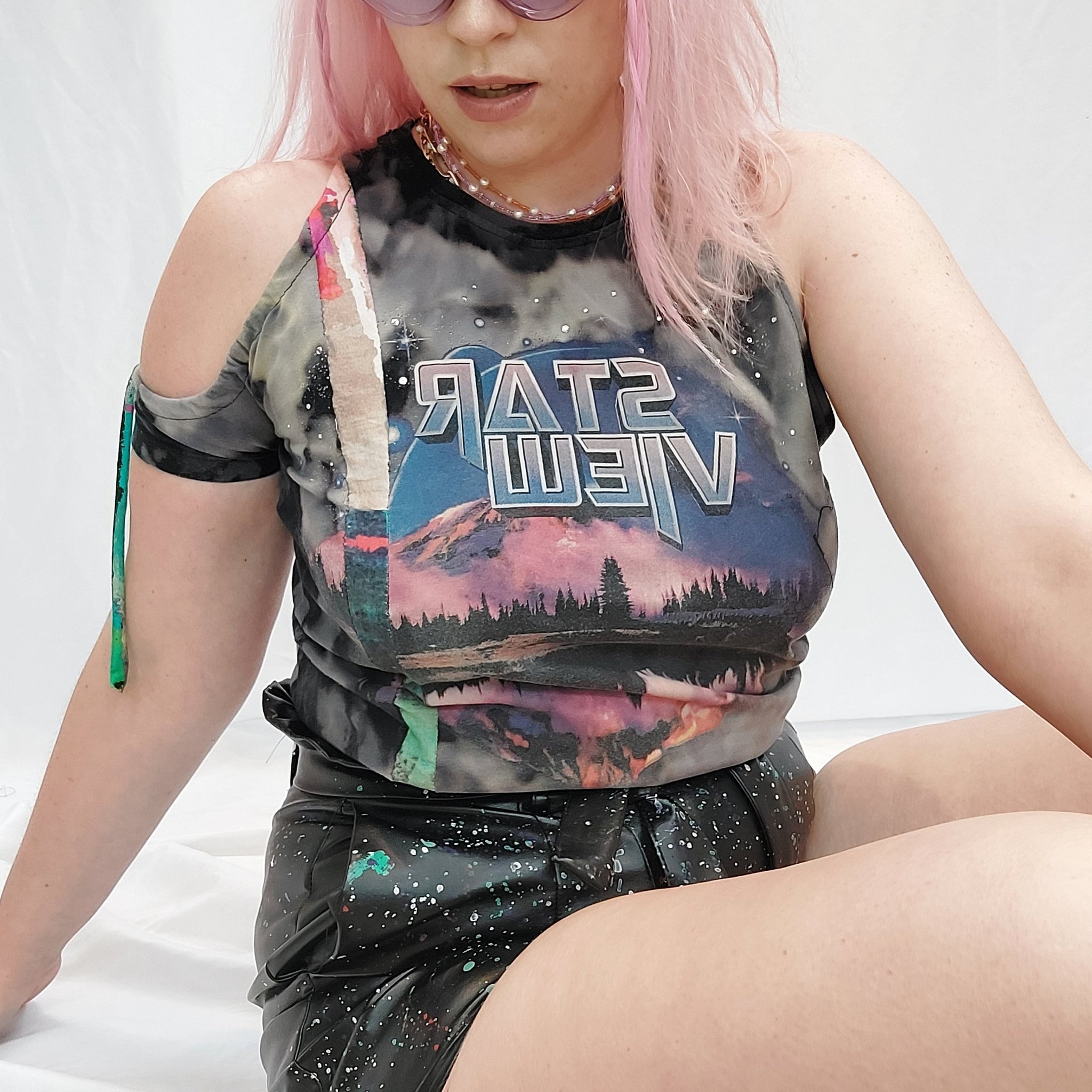 ANAM REWORK STAR VIEW CUT OUT TOP- S