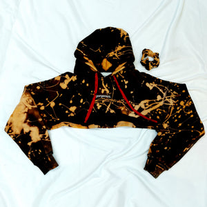 ANAM REWORK BLEACH HOODIE- L