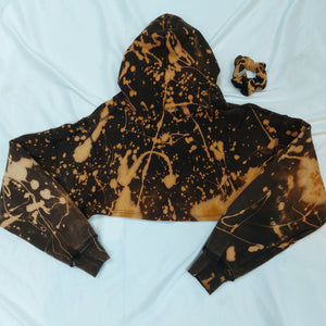 ANAM REWORK BLEACH HOODIE- L