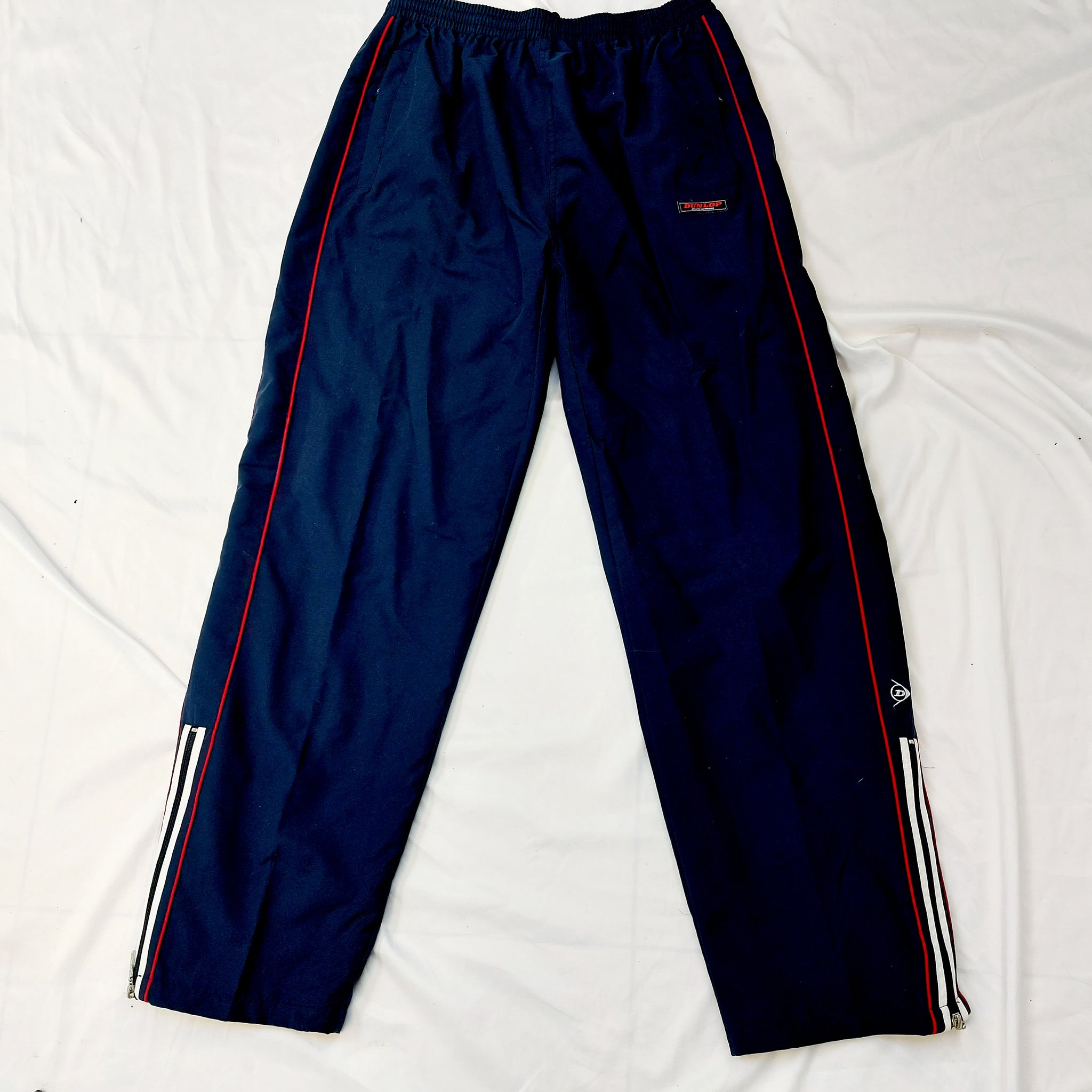 WHITE DUNLOP TRACK SUIT -XL