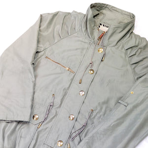 GREEN RAIN PARKA - UK12