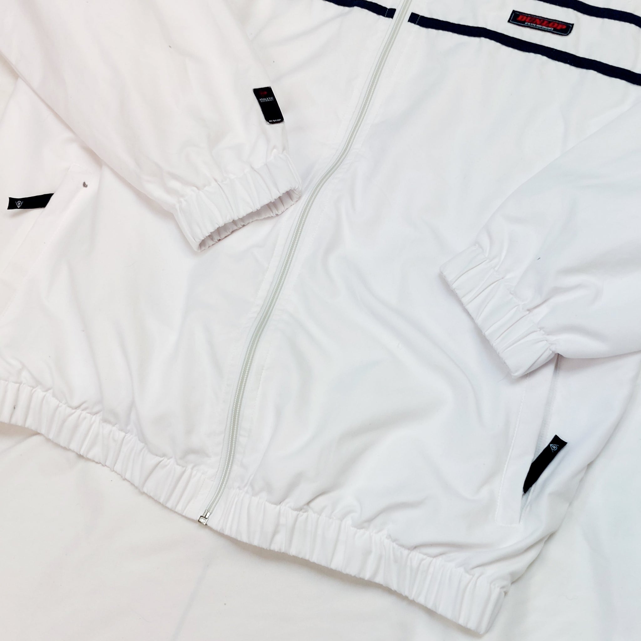 WHITE DUNLOP TRACK SUIT -XL