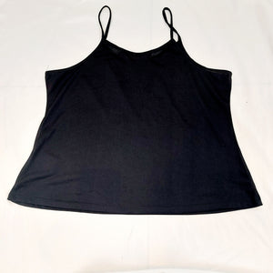 BLACK TRANSPARENT TOP - UK14