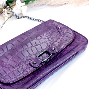 VINTAGE PURPLE SHOULER BAG