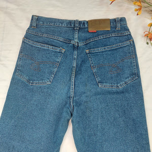 VINTAGE HIGH-WAISTED MOM JEANS - UK6-8