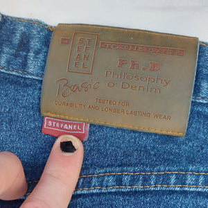 VINTAGE HIGH-WAISTED MOM JEANS - UK6-8