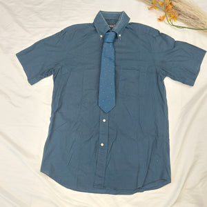 VINTAGE NAVY DIOR SHIRT- M