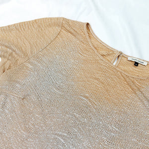 CHAMPAGNE SHIMMER TOP - UK16