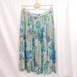 VINTAGE PASTEL BLUE SKIRT- UK10