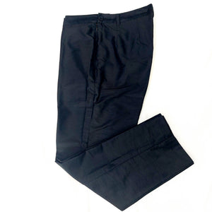 VINTAGE BLACK SILK PANTS- UK10