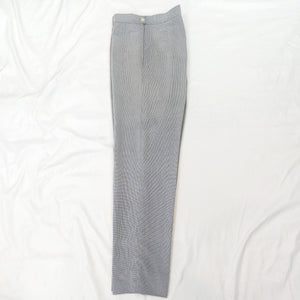 VINTAGE HOUNDSTOOTH HIGH-WAISTED PANTS- UK12