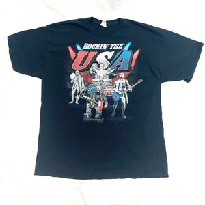 VINTAGE ROCKIN USA T-SHIRT -XXL