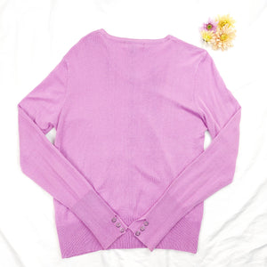 DEEP PINK CARDI -M