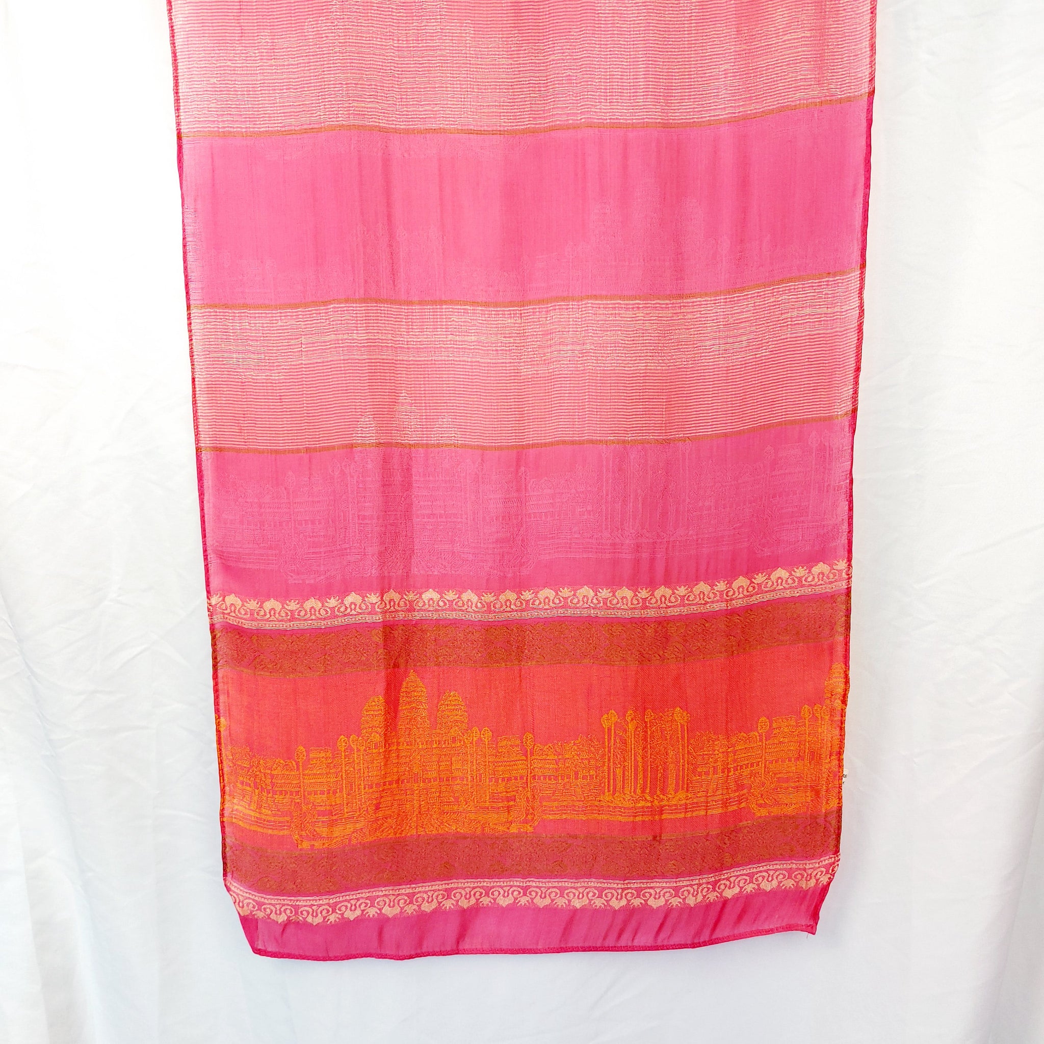 CAMBODIA PINK SCARF