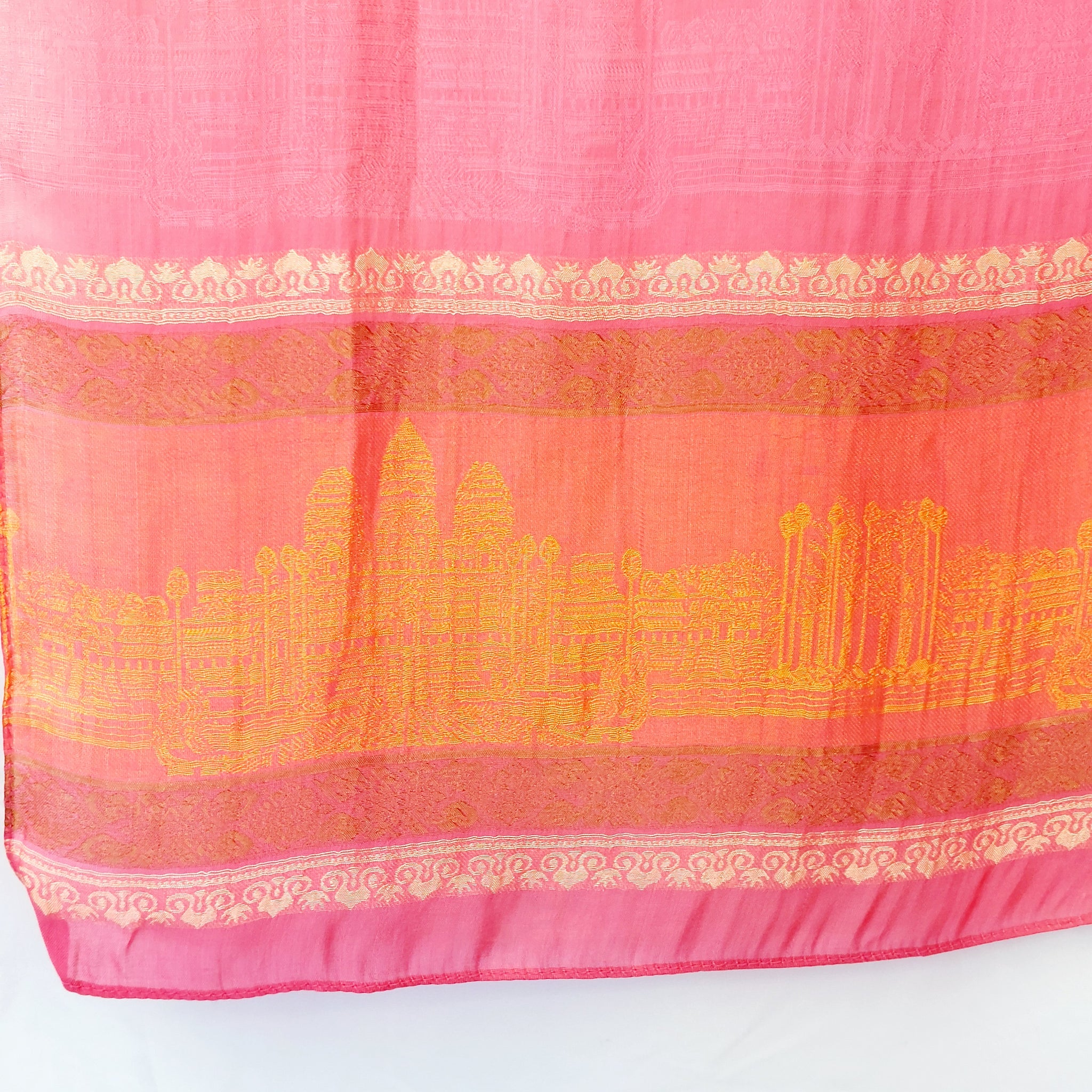 CAMBODIA PINK SCARF
