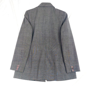 00S VINTAGE GREY BLAZER - UK14