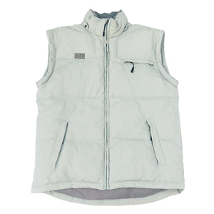 GREEN PUFFER VEST / JACKET- L