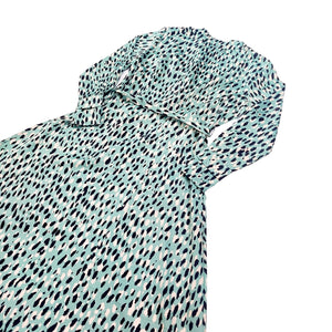 MINT POLKA DOT DRESS - UK20