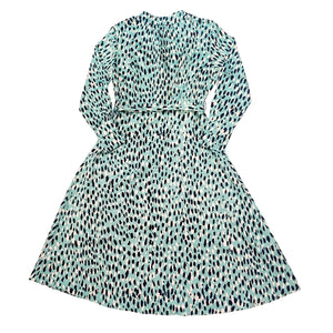 MINT POLKA DOT DRESS - UK20