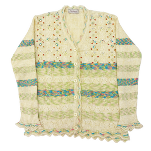 VINTAGE PASTEL DREAM CARDIGAN - UK10