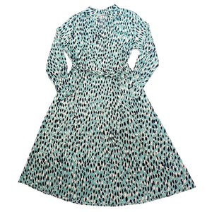 MINT POLKA DOT DRESS - UK20