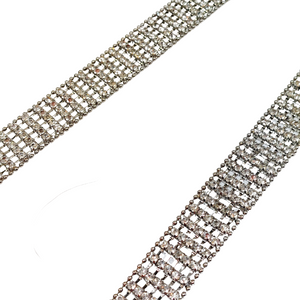 SILVER DIAMOND BELT- S/M