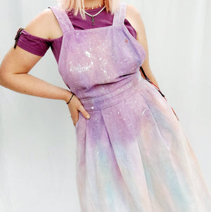 ANAM UPCYCLE 'STARGAZING' DRESS- UK14