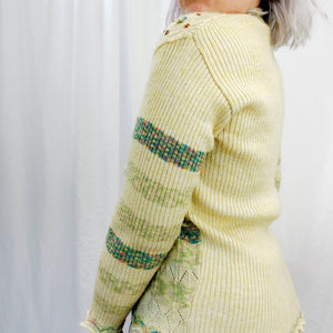 VINTAGE PASTEL DREAM CARDIGAN - UK10