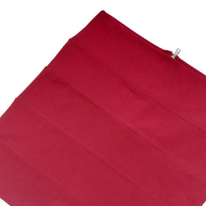 Y2K STYLE BURGUNDY MINI SKIRT -UK10/12