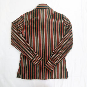 70S VINTAGE STRIPED SHIRT-UK 8