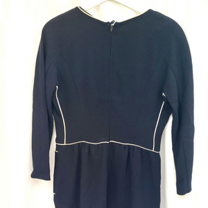 VINTAGE NAVY DRESS - M