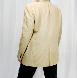 VINTAGE BEIGE BLAZER - XXL