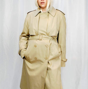 ITALIAN VINTAGE TRENCH - UK18