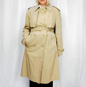 ITALIAN VINTAGE TRENCH - UK18