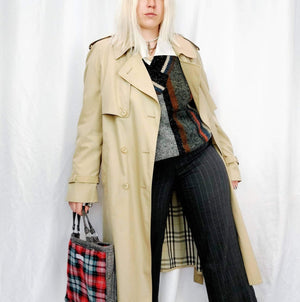 ITALIAN VINTAGE TRENCH - UK18